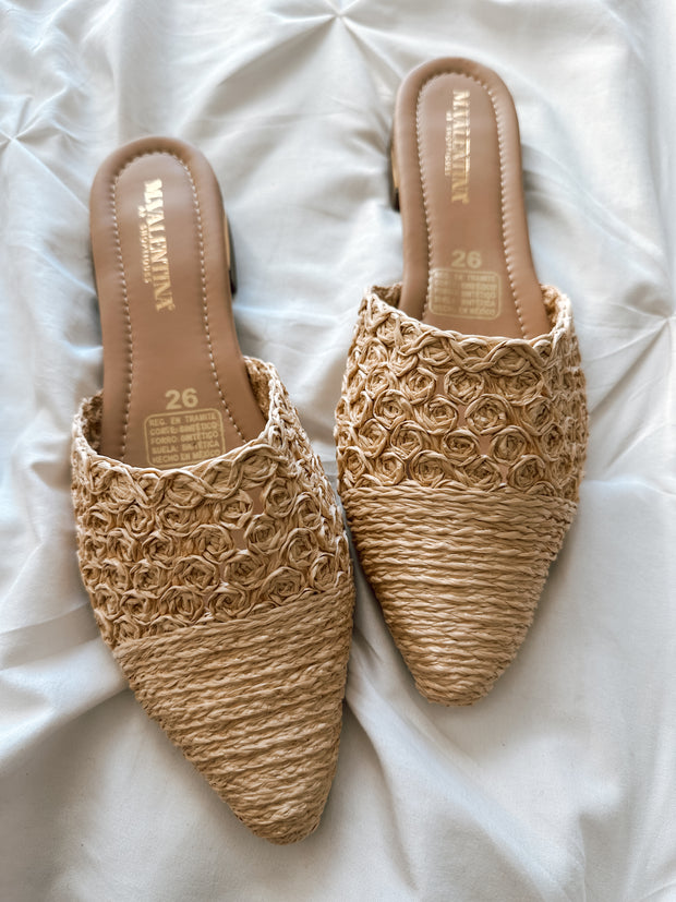 Creta mules yute light