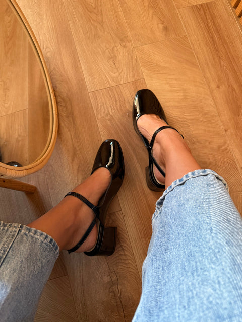 Laurent Tacón mini Negro