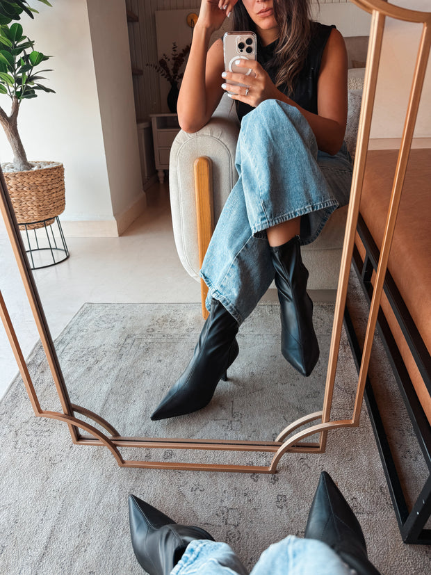 Allie Licra Black Boots