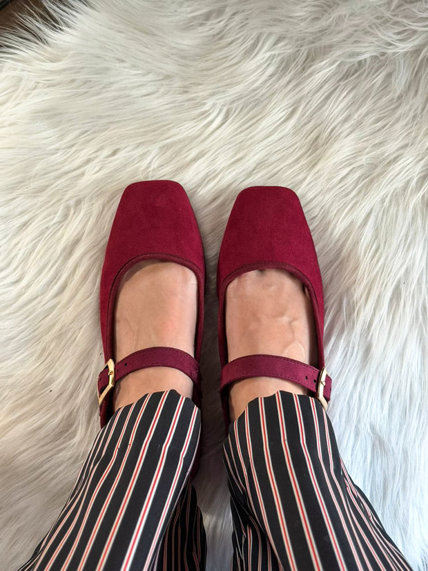 Mary Jane Ruby Velvet