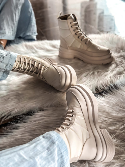 Sahara Latte Boots