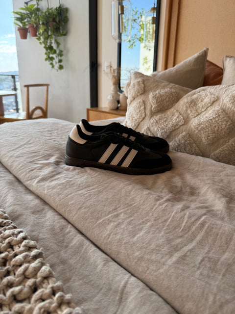 Sporty Black Sneakers