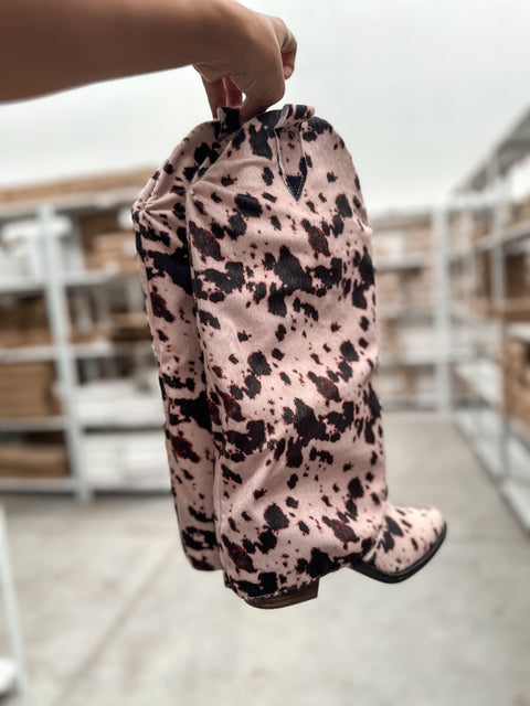 Long Hood Cow Boots