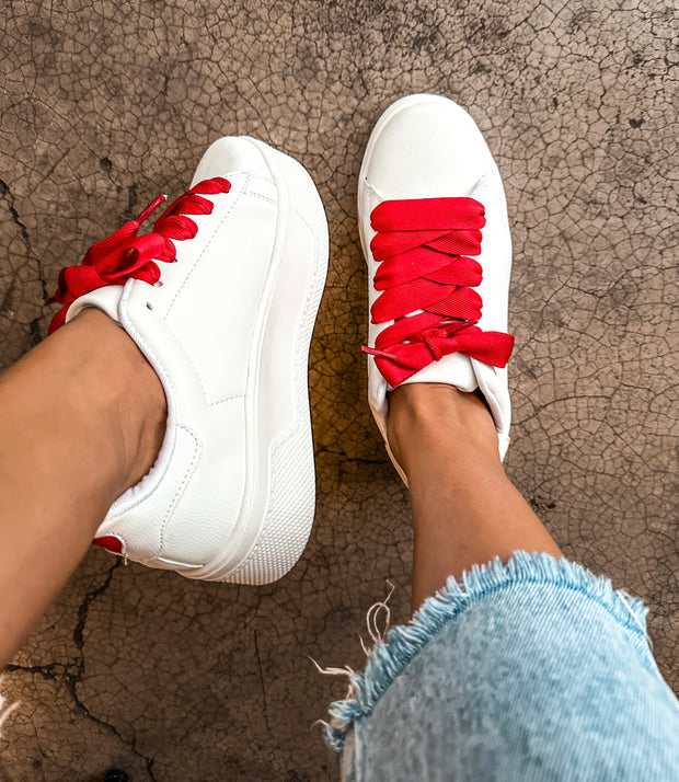 Reno Red Heart Sneakers