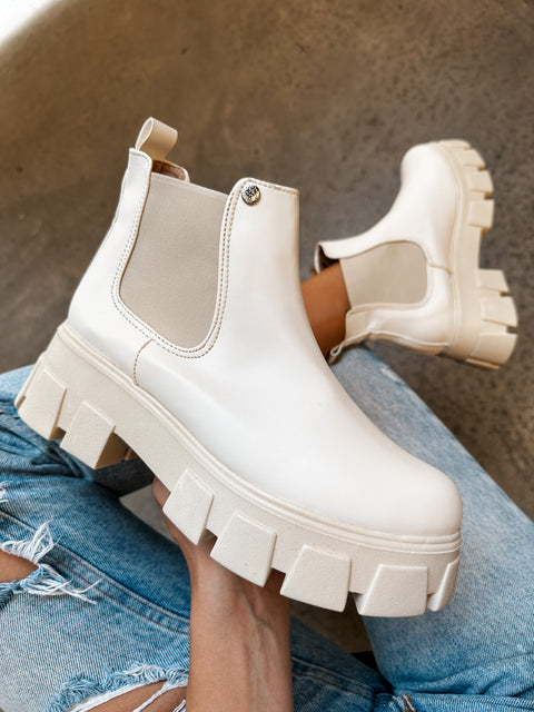 Harlem Chunky Latte Boots