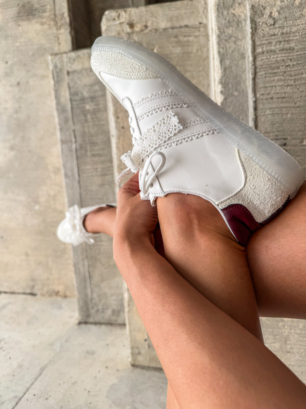 Zebra Litte Cherry Charms Sneakers