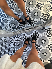 Mafalda Black Flats