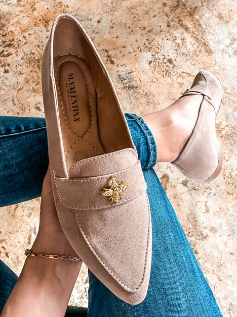 Bali Bee Nude Flats