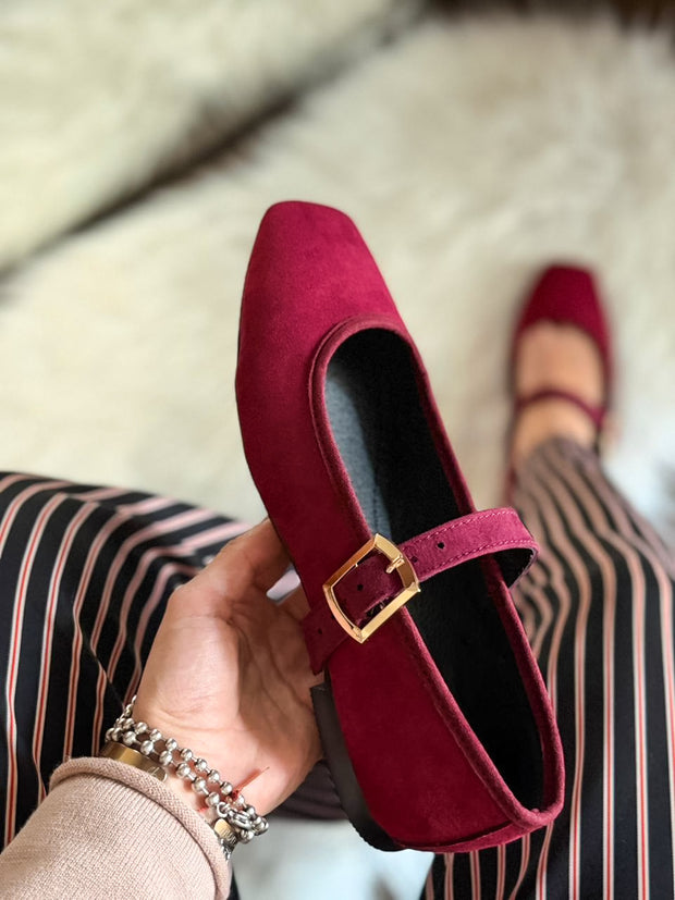 Mary Jane Ruby Velvet