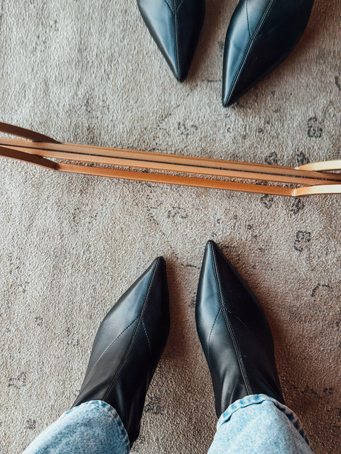 Allie Licra Black Boots