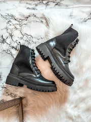 Combat Soft Black Boots