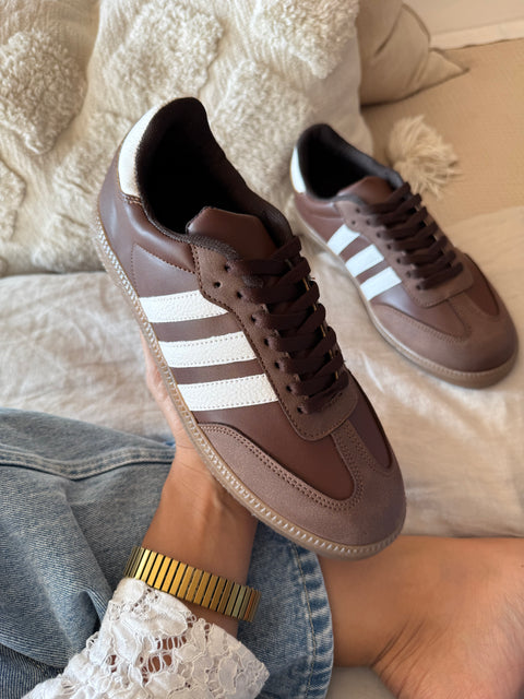 Sporty Brown Sneakers