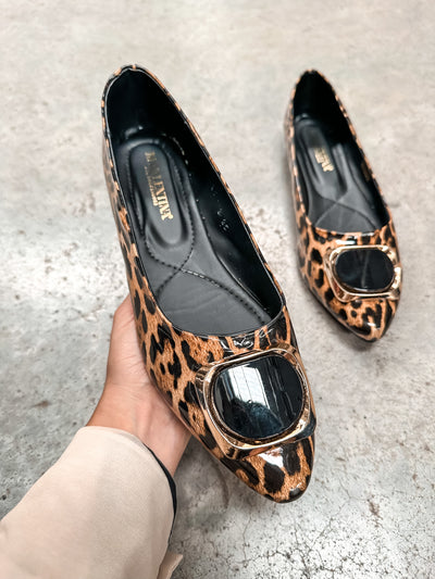 Porto Leopard Flats