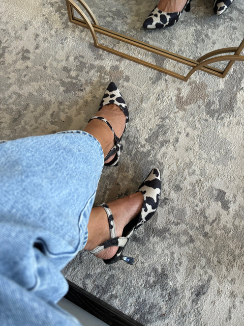 Slingback Cow Heels