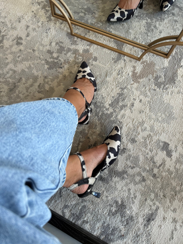 Slingback Cow Heels