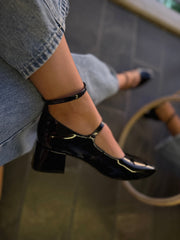 Helena Black Tacón Mini