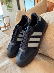 Sporty Blue Soft Blue Stripes Sneakers