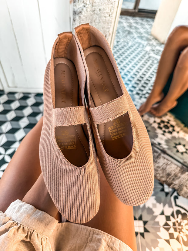Mafalda Nude Flats