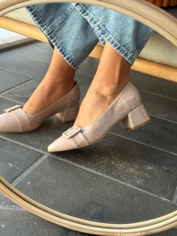 Abba mini Tacón Nude