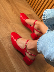 Laurent Tacón mini Rojo