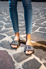 Tulum Black Sandals