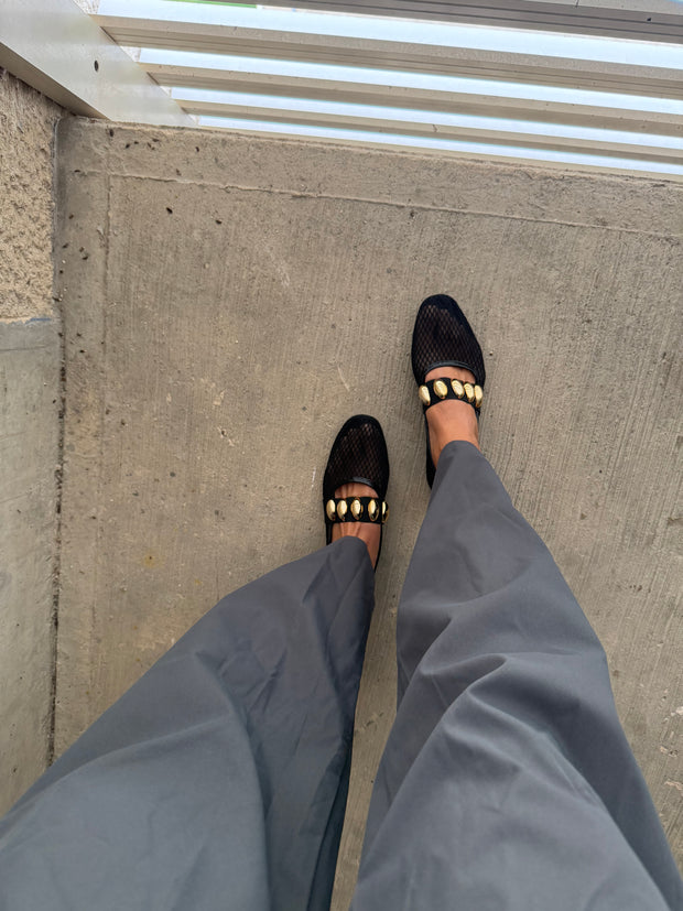 Roby Flats Gold Black con Pulsera