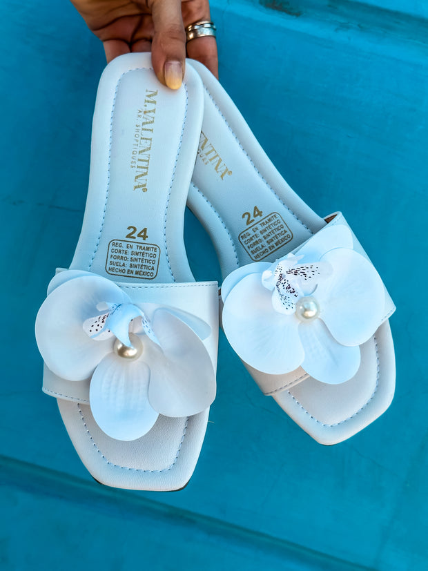 Hawaii White Sandals
