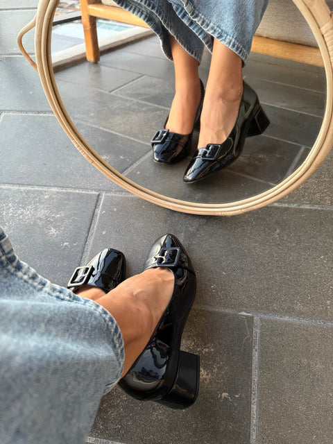 Abba mini Tacón Black