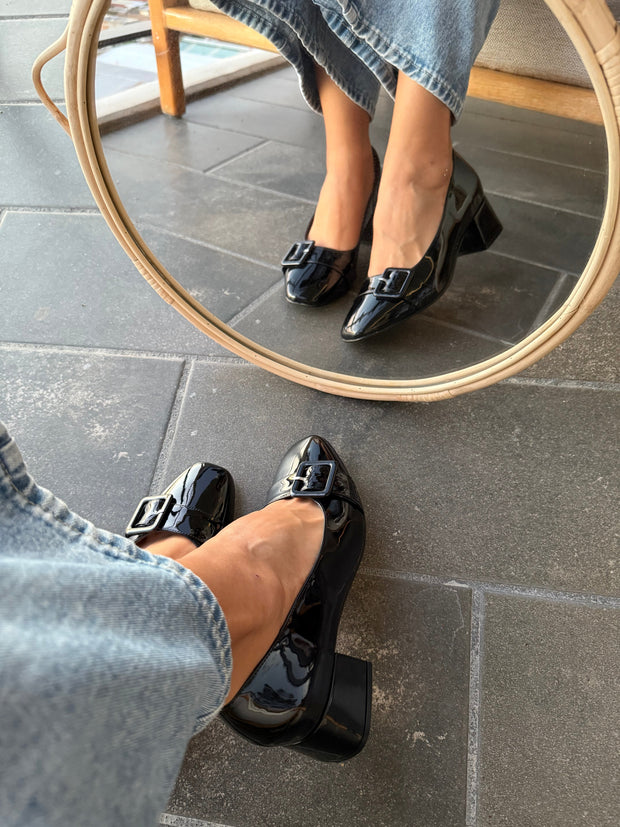 Abba mini Tacón Black