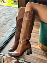 Dutton Camel Boots