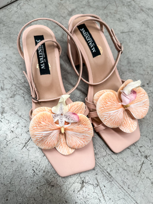 Camila Heels Orquídea Coral