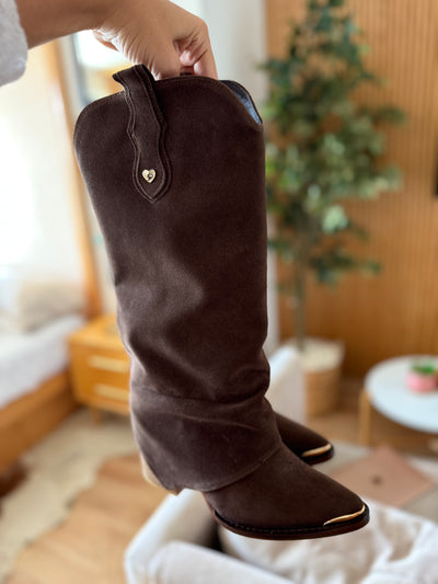 Gaia Boots Cafe Oscuro