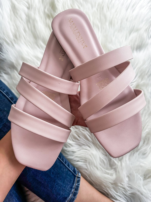 Malibu Soft Colors Pink Sandals