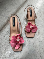 Camila Heels Orquídea Rosa