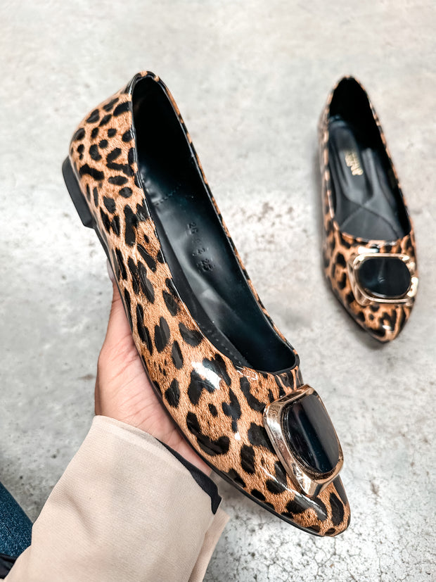 Porto Leopard Flats