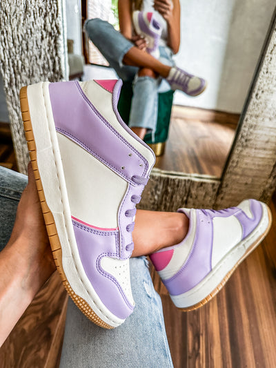 Boston Tip Purple Sneakers