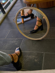 Helena Black Tacón Mini