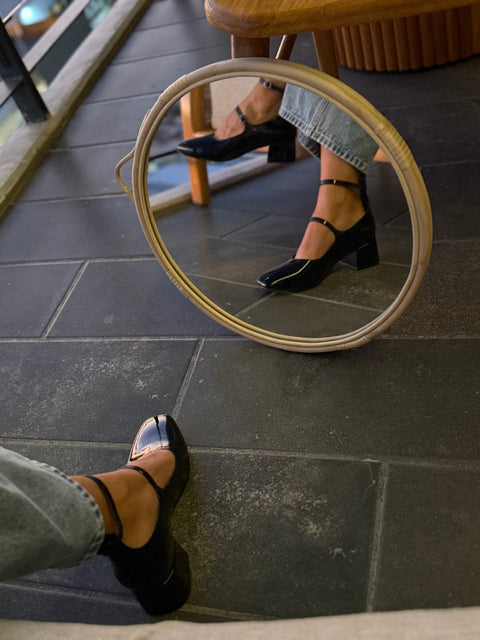 Helena Black Tacón Mini