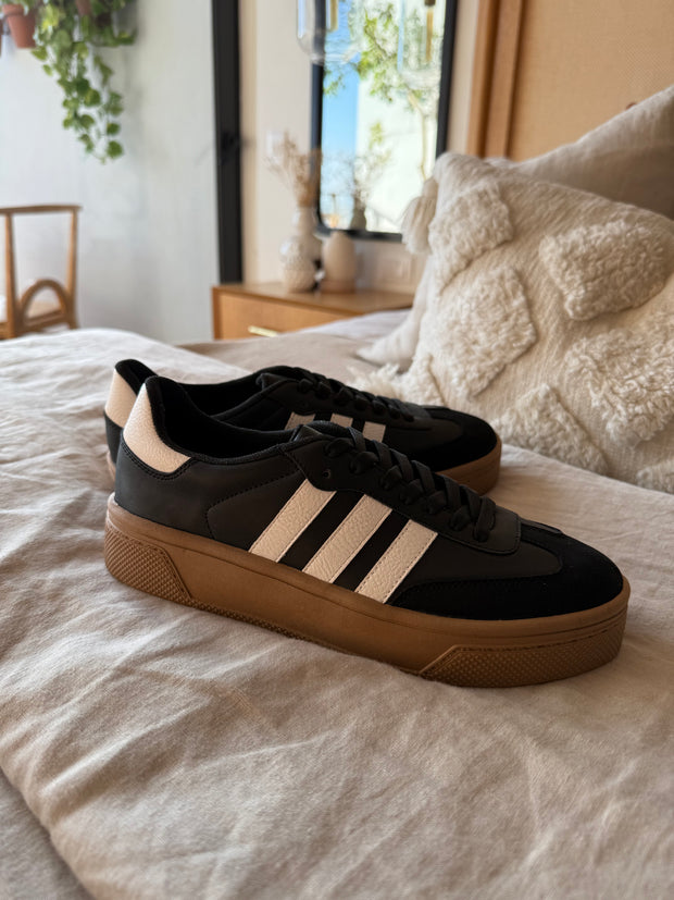 Milan Black Sneakers