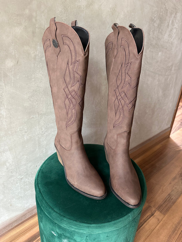 Antigua Boots Bordado Moka