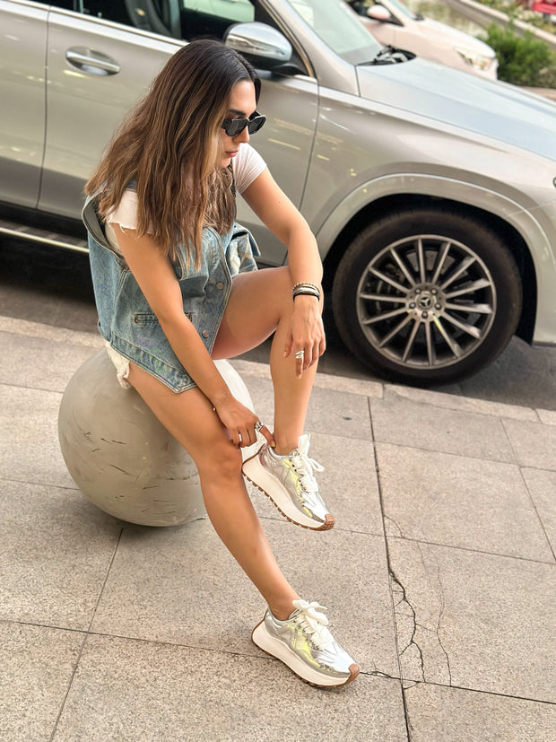 Valkiria Silver Sneakers