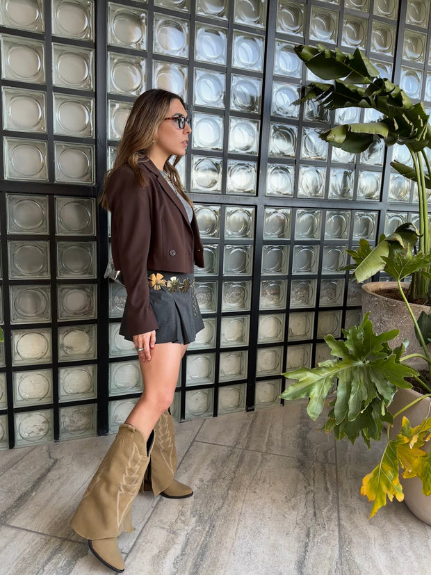 Arizona Border Nude Boots