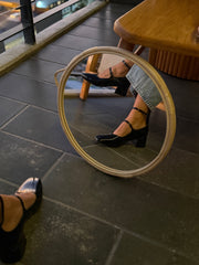 Helena Black Tacón Mini