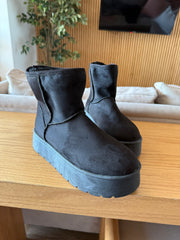 Alaska Negro lisas Boots