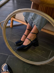 Helena Black Tacón Mini