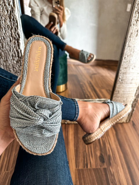 Knot Denim Blue Alpargatas