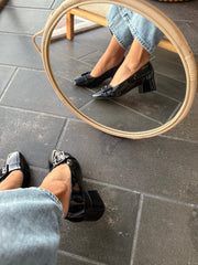 Abba mini Tacón Black