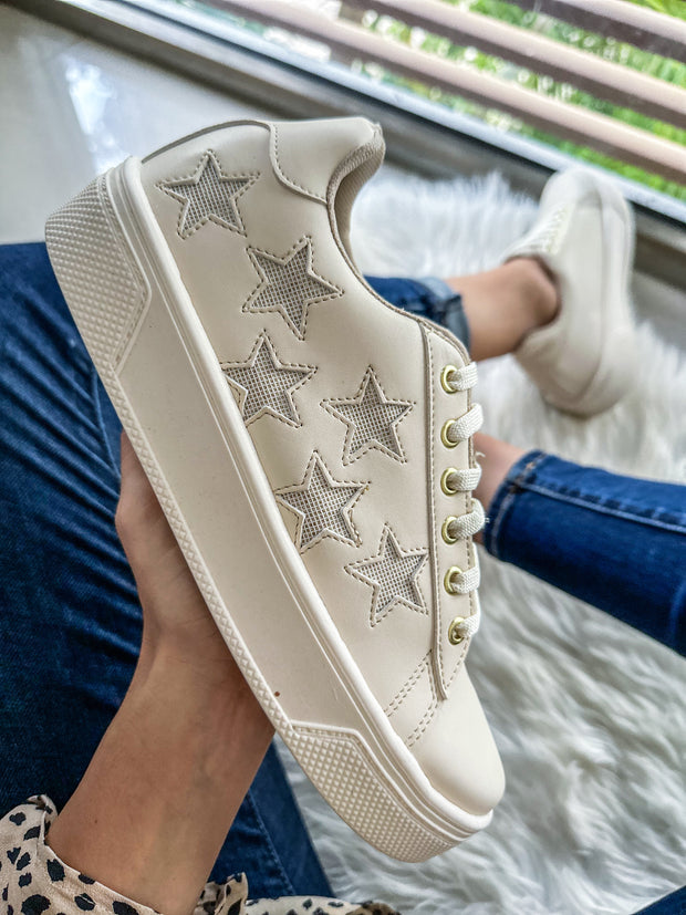 Reno Silver Stars Ice Sneakers