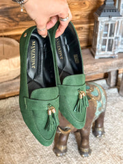 Flats Madrid Dark Green