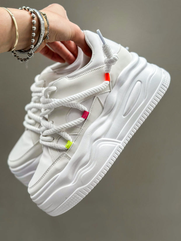 Candy White Sneakers